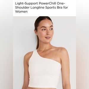 OLD NAVY Powersoft Shoulder Longline Sports-tank LARGE